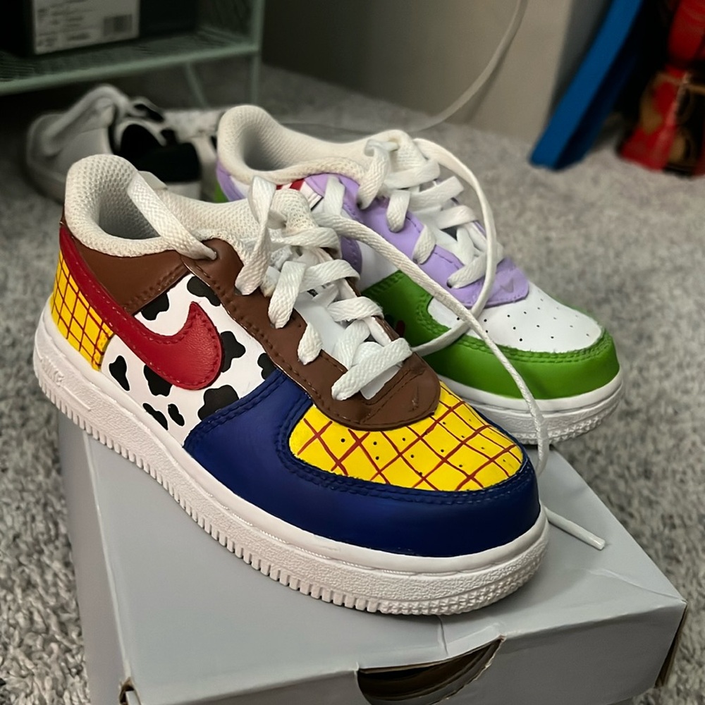 Custom Toy Story Air Force 1s